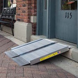 EZ  Access Suitcase Singlefold Ramps 5 feet long - Dambach Ramps - aluminum ramps for all equipment