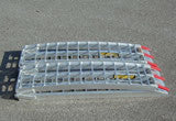 7'  Long x 16" Wide, 3000# Capacity Folding Ramps - Dambach Ramps - aluminum ramps for all equipment