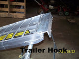 6' 4" Long, 16" Wide, 10,000 Pound Capacity Set of 2 Ramps - Dambach Ramps - aluminum ramps for all equipment