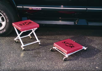 Aluminum Creeper Seat - Dambach Ramps - aluminum ramps for all equipment