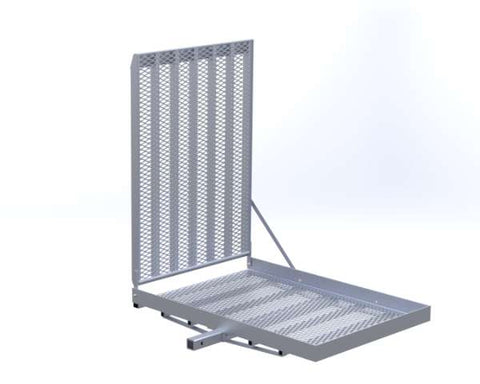 Aluminum Cargo Carrier with tailgate - Dambach Ramps - aluminum ramps for all equipment