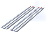 7'  Long x 12" Wide, 1500 Pound Capacity Ramps - Dambach Ramps - aluminum ramps for all equipment