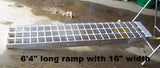 6' 4" Long, 12" Wide, 10,000 Pound Capacity Set of 2 Ramps - Dambach Ramps - aluminum ramps for all equipment