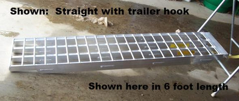 8' L x 16" W, 10000#  Set of 2 Ramps - 5 inches thick - Dambach Ramps - aluminum ramps for all equipment