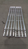 8 Foot Long, 16 Inch Wide, 6000 Pound Ramps - READY TO SHIP - Dambach Ramps - aluminum ramps for all equipment