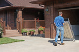 PVI Portable 10 Foot Long Wheelchair and Scooter Ramp - Dambach Ramps - aluminum ramps for all equipment