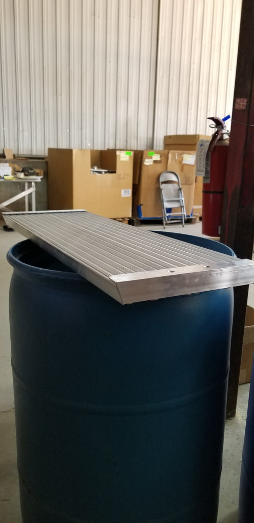 Tread ONLY for Aluminum Steps - Dambach Ramps - aluminum ramps for all equipment